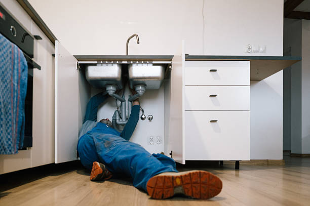 Professional Drain Cleaning technician working in Fairfield, NJ